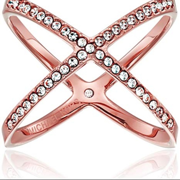 Michael Kors Pave X Ring - Picture 1 of 1